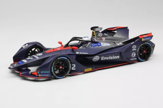 Minichamps Audi Formula-e Fe05 E-tron Team Envision Virgin Racing N 2 Season 2018-2019 S.bird 1:18 114180002